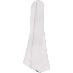 Large Wedding Dress Garment Bag Cover - 72" x 24" with Extra Wide Gusset 32"